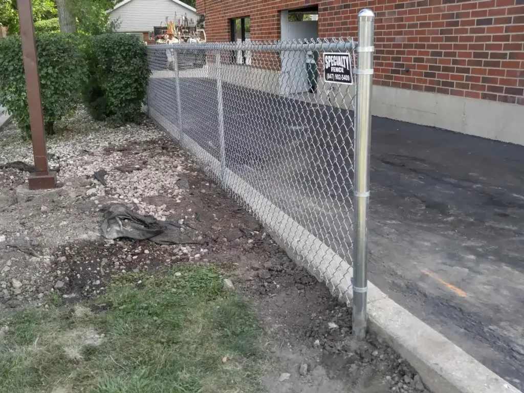Chain link fence installation Antioch, Illinois, United States