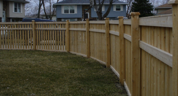 Wood fence Antioch, Illinois, United States